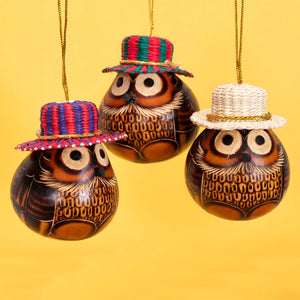 Panama Hat Owl Gourd