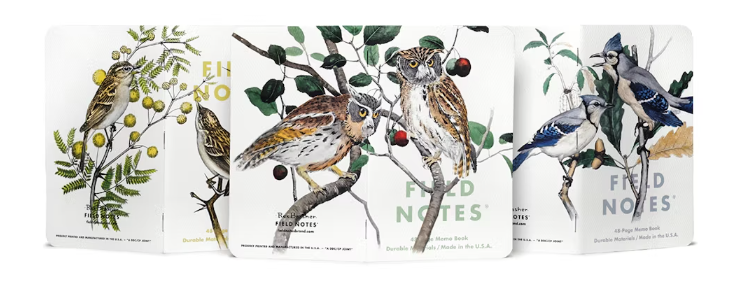 Field Notes - Birds and Trees 3-pack – The Peregrine Fund