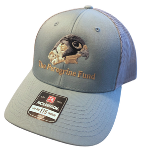 Peregrine Falcon logo trucker hats