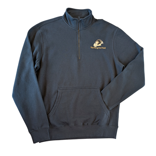 Embroidered Quarter-Zip Jacket