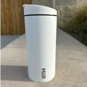 MiiR 12oz White TPF Flip Traveler – The Peregrine Fund