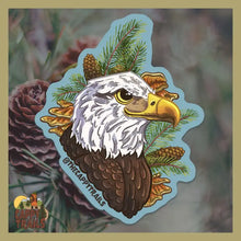 Load image into Gallery viewer, World Center for Birds of Prey Cappy Trails Stickers