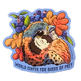 World Center for Birds of Prey Cappy Trails Stickers