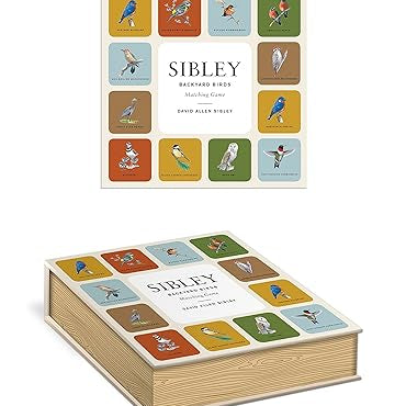 Sibley's Backyard Birds Matching Game