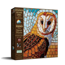 Load image into Gallery viewer, Stained Glass Owl Puzzle