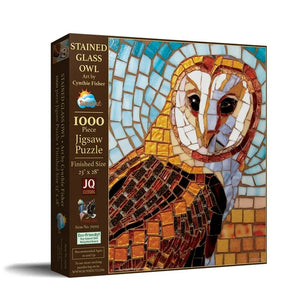 Stained Glass Owl Puzzle
