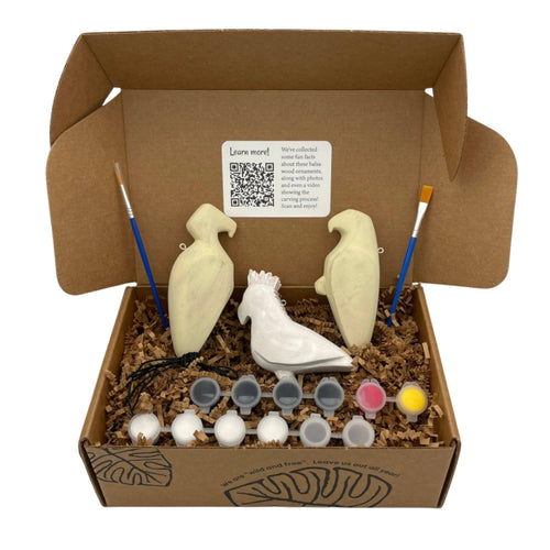 Paint Your Own Raptor Ornament Kit