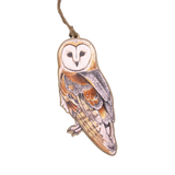 The Peregrine Fund wooden ornaments