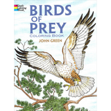 Birds of Prey Coloring Book