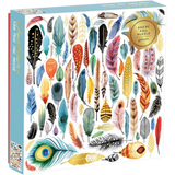 Feathers - 500 Piece Foil Puzzle