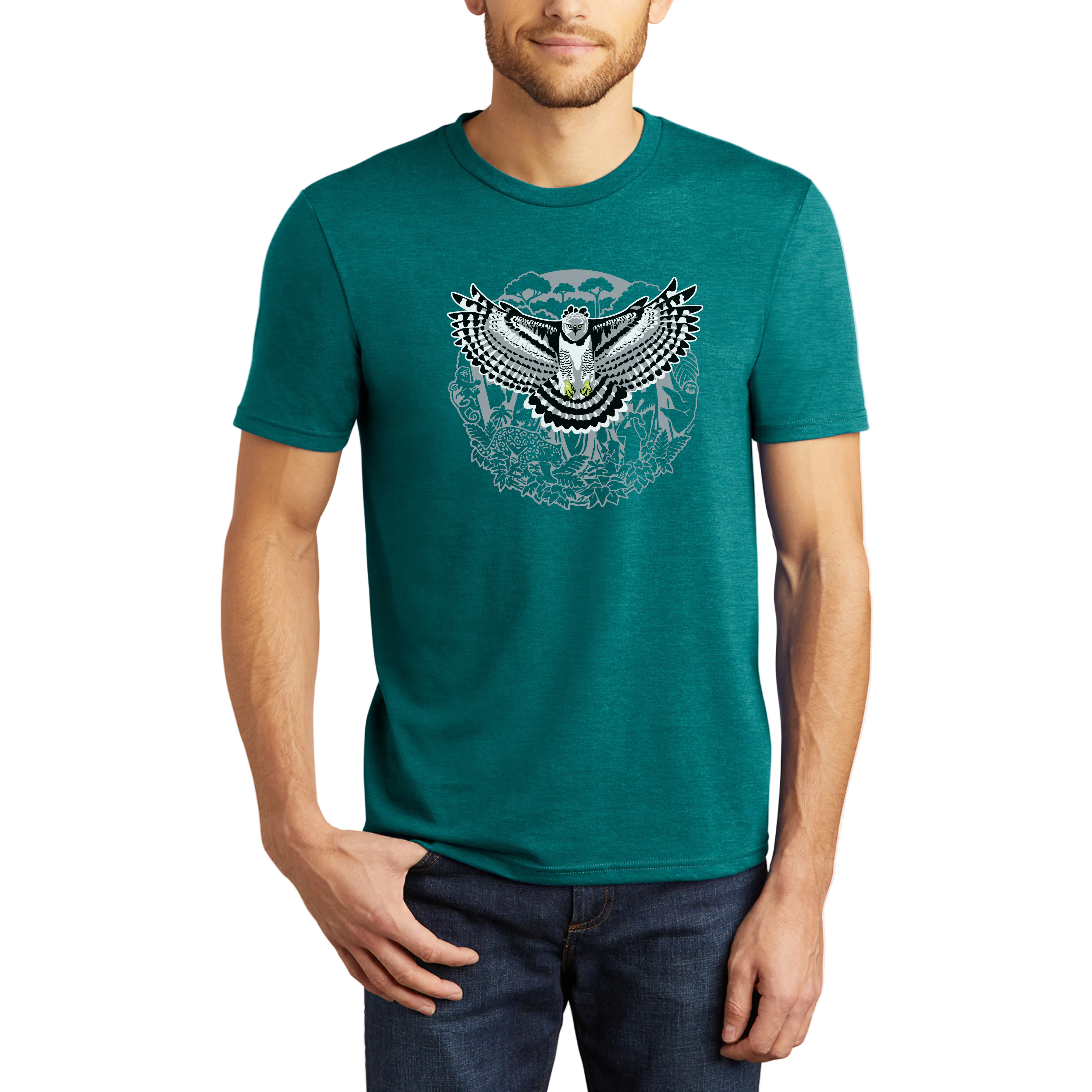 Adult Harpy Eagle Jungle Shirt