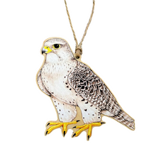 Load image into Gallery viewer, The Peregrine Fund wooden ornaments