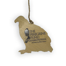 Load image into Gallery viewer, The Peregrine Fund wooden ornaments