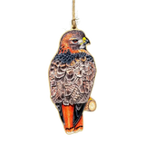 The Peregrine Fund wooden ornaments
