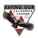 Saving our California Condor Sticker