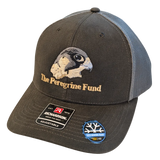 Peregrine Falcon logo trucker hats