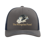 Peregrine Falcon logo trucker hats