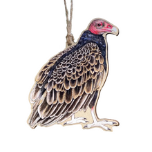 Load image into Gallery viewer, The Peregrine Fund wooden ornaments