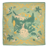 Organic Fair Trade Bandana of the Pacific Northwest