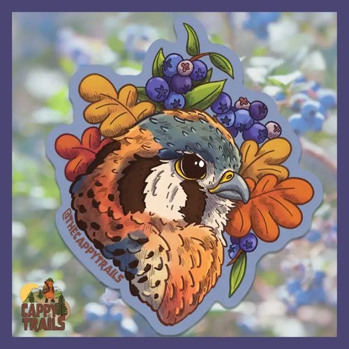 World Center for Birds of Prey Cappy Trails Stickers