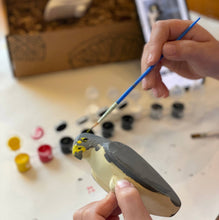 Load image into Gallery viewer, Paint Your Own Raptor Ornament Kit