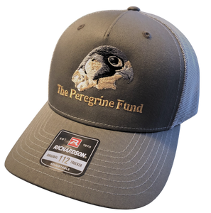 Peregrine Falcon logo trucker hats