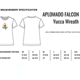 Aplomado Falcon with Yucca Wreath - Ladies Crewneck