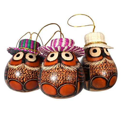 Panama Hat Owl Gourd