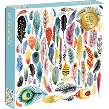 Load image into Gallery viewer, Feathers - 500 Piece Foil Puzzle